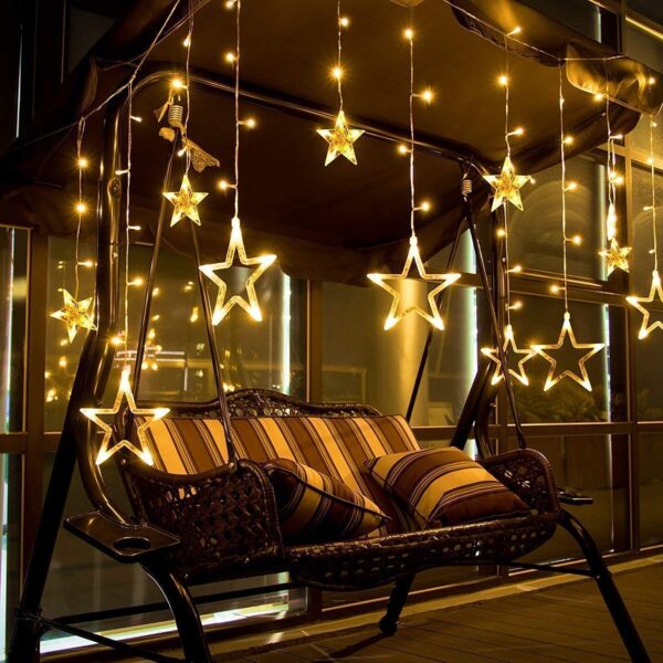 6x6 WW Star Fall LED Light - Magical Glow 🌟✨