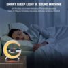 Smart Alarm Clock with RGB Light, Bluetooth Speaker & Wireless Charging