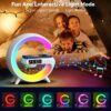 Smart Alarm Clock with RGB Light, Bluetooth Speaker & Wireless Charging