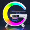 Smart Alarm Clock with RGB Light, Bluetooth Speaker & Wireless Charging