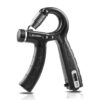 Adjustable Hand Grip Strengthener with Counter | 5-60 Kg Resistance | Forearm & Muscle Strength Trainer