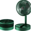 Foldable Mini USB Desk Fan with 180-Degree Rotation for Travel, Makeup, and Summer Cooling