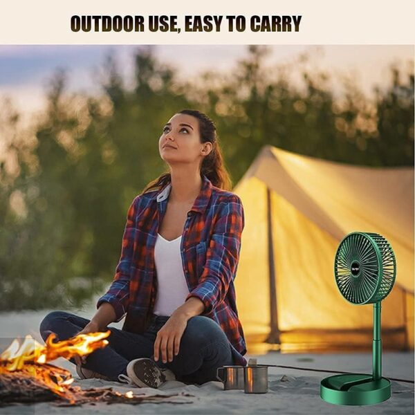 Foldable Mini USB Desk Fan with 180-Degree Rotation for Travel, Makeup, and Summer Cooling