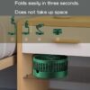 Foldable Mini USB Desk Fan with 180-Degree Rotation for Travel, Makeup, and Summer Cooling