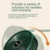 Foldable Mini USB Desk Fan with 180-Degree Rotation for Travel, Makeup, and Summer Cooling