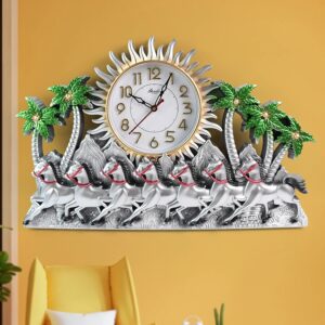 Premium Plastic Body Wall Clock for Home and Office – 1 Pc