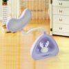 Cute LED Desk Light with Button Control for Kids & Decor