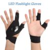 LED Flashlight Gloves Hands-Free Light for Outdoor Camping, Fishing, Repairs – Gift for Men