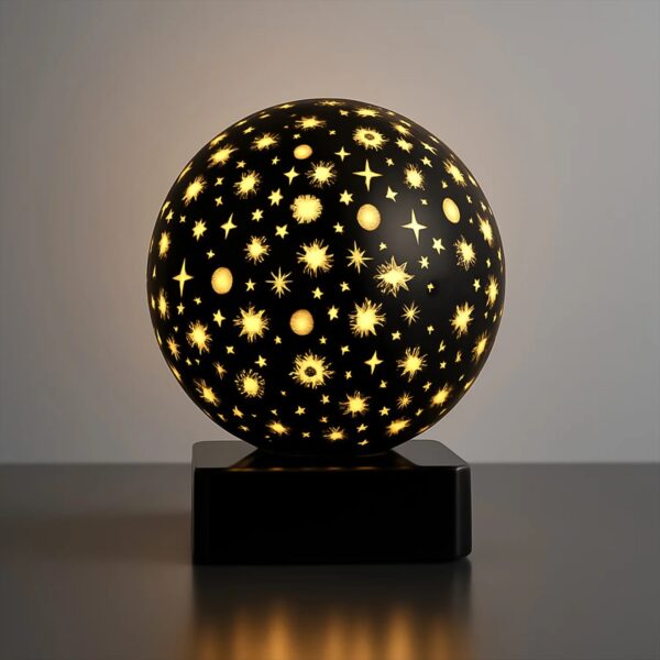 Starry Sky Projector Night Lamp – Rotating Galaxy Night Light for Kids and Bedroom