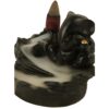 Smoke Fountain Ganesha Idol with Backflow Incense Cones for Home Decor & Meditation