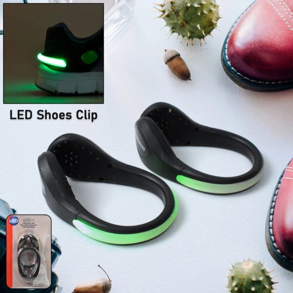 LED Shoes Clip Lights for Night Running and Outdoor Safety