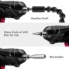 Small Screwdriver with LED Light and 48 Piece Bit Set – DIY Repair Toolkit
