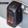 Electric Mini Handy Heater Plug-In Wall 400W – Portable Room Heater