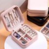 Mini PU Leather Jewellery Box for Travel & Storage – Compact Jewellery Organizer