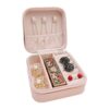 Mini PU Leather Jewellery Box for Travel & Storage – Compact Jewellery Organizer