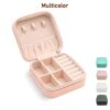 Mini PU Leather Jewellery Box for Travel & Storage – Compact Jewellery Organizer