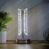 Crystal Table Lamp Golden Base LED Bedside Decorative Lamp