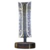 Crystal Table Lamp Golden Base LED Bedside Decorative Lamp