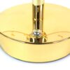 Premium Golden Crystal Leaf-Shaped LED Table Lamp with Golden Base