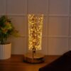 Luxury Golden Crystal LED Table Lamp for Bedroom & Living Room Décor