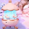 Bunny’s Carousel Rotating LED Night Light for Kids Bedroom