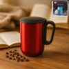 Supermom Stainless Steel Metallic Coffee Mug – 300ml Tumbler