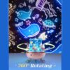 Bunny’s Carousel Rotating LED Night Light for Kids Bedroom