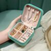 Mini PU Leather Jewellery Box for Travel & Storage – Compact Jewellery Organizer