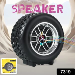 Portable Tyre Shape Wireless Bluetooth Speaker – 1 Pc Premium Audio Gadget